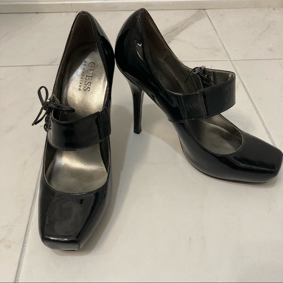 Guess by Marciano vintage black patent leather Mary Janes Size 7 - Picture 3 of 10